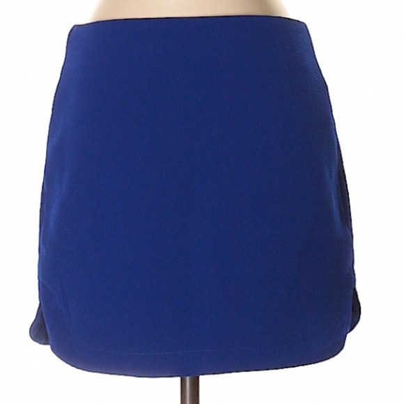 NWT Forever 21 Royal Blue Short Skirt - Picture 2 of 5